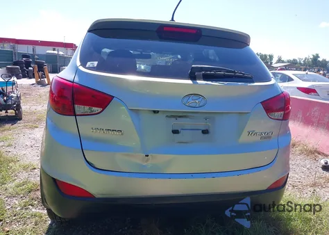 2011 Hyundai Tucson Limited from USA, damaged, VIN KM8JU3AC8BU208380